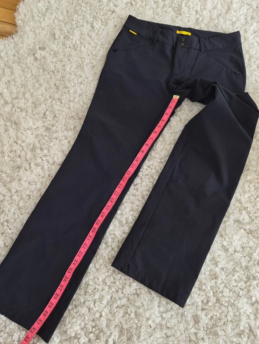 Lole Pants Womens Black Tech Performance Wear UPF 50+ Hiking Gorpcore M Medium 8 - Picture 9 of 15